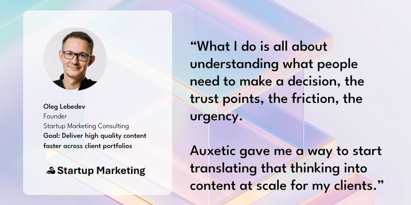 How a Fractional CMO Uses Axy to Scale Strategic Thinking and Translate Insight Into Content