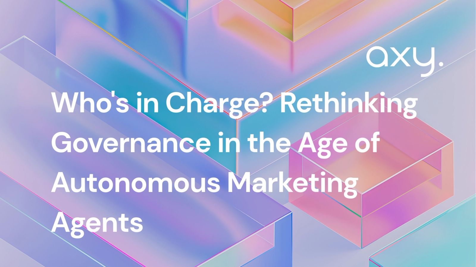 Who's in Charge? Rethinking Governance in the Age of Autonomous Marketing Agents