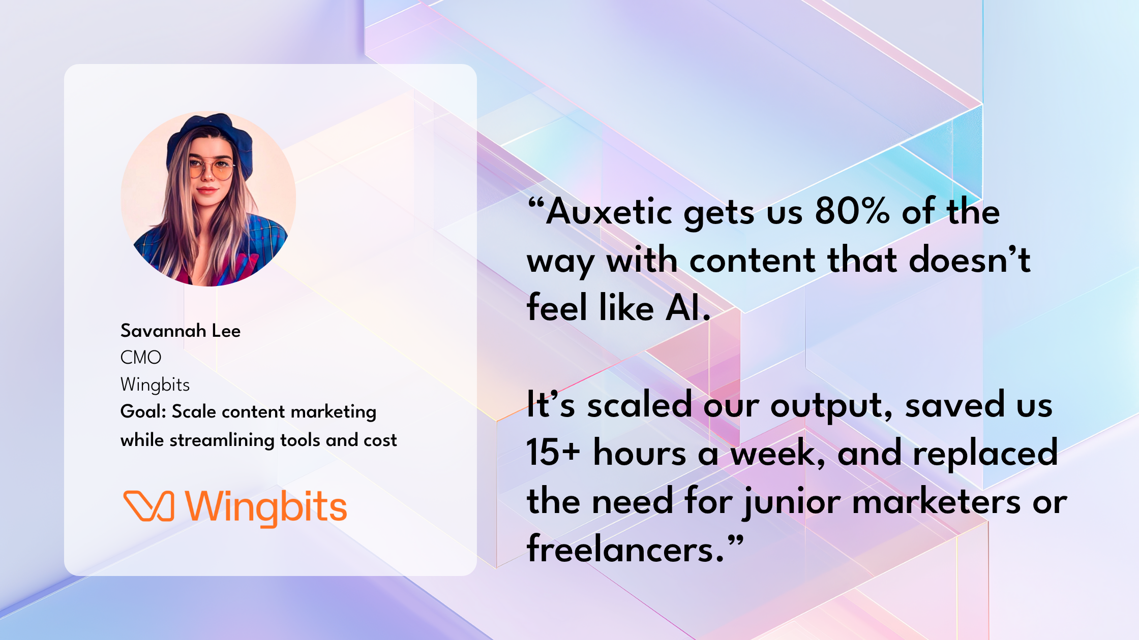 How Wingbits Saved 15+ Hours a Week with Axy and Scaled Marketing Output Without Hiring