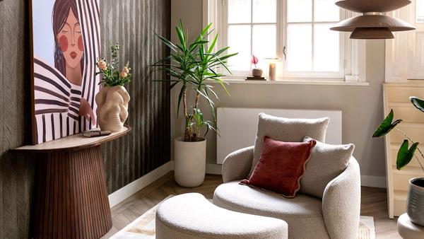 Altijd een extra zitplek: het slimme bijzetzeteltje in je woonkamer met Henders & Hazel