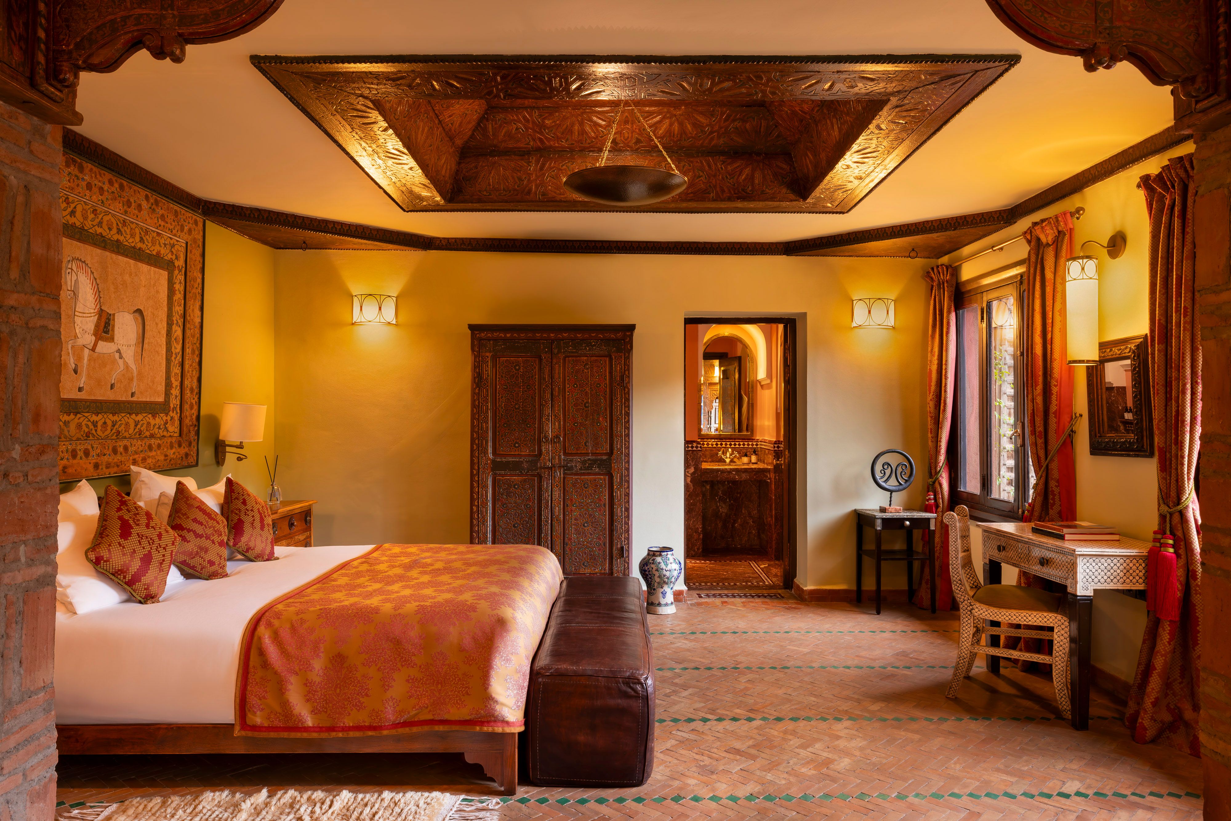 Kasbah Tamadot, wedding venue in Asni, High Atlas Mountains