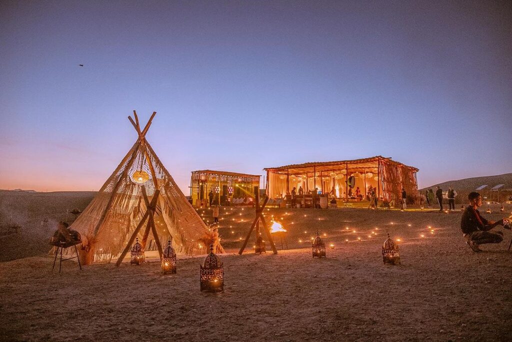 Alkamar Camp, wedding venue in Agafay Desert, Marrakech