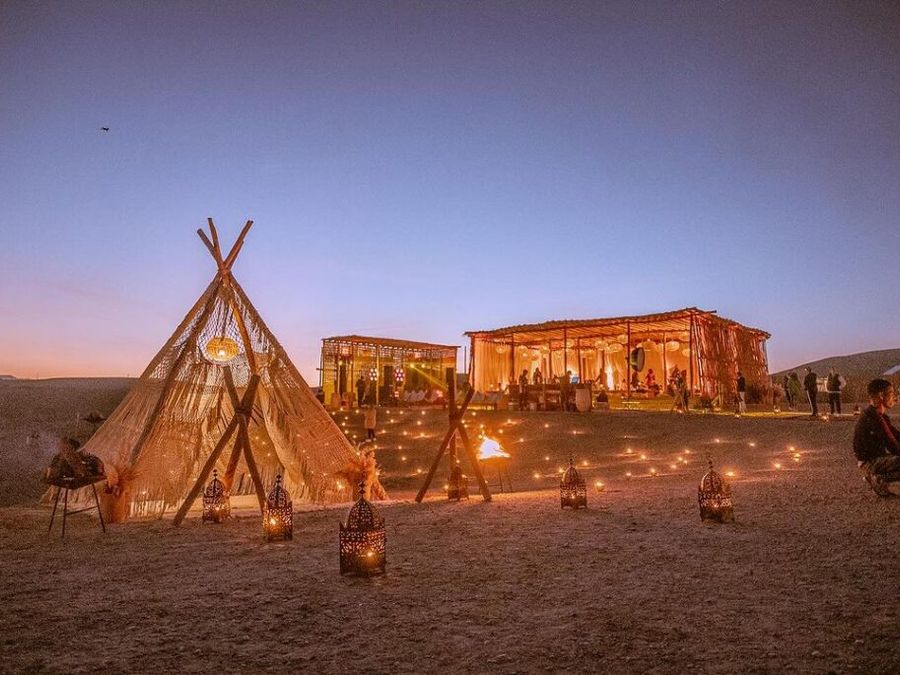 Alkamar Camp, wedding venue in Agafay Desert, Marrakech