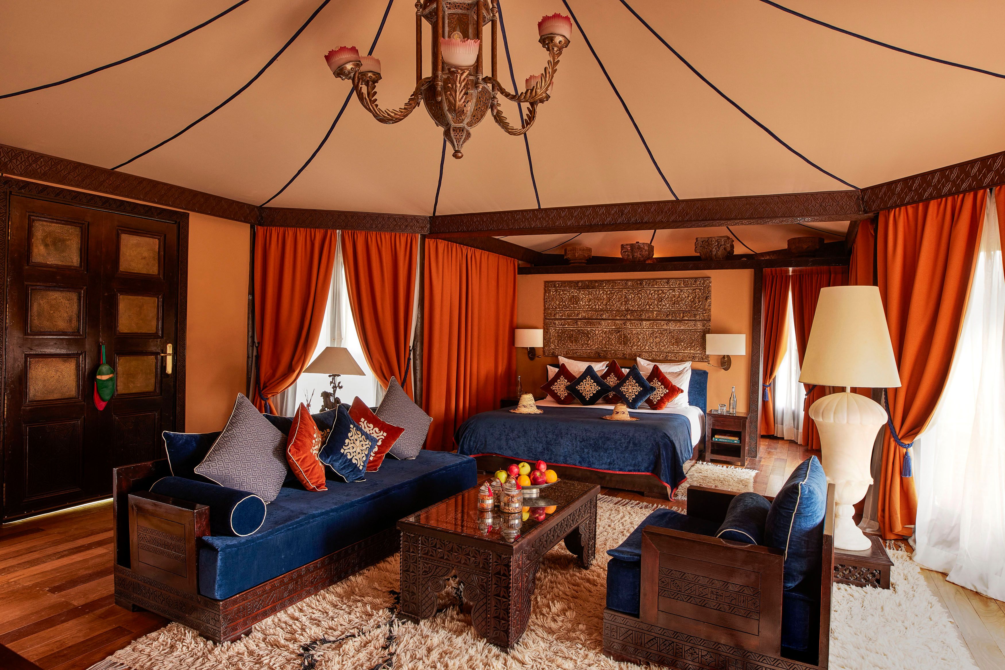 Kasbah Tamadot, wedding venue in Asni, High Atlas Mountains