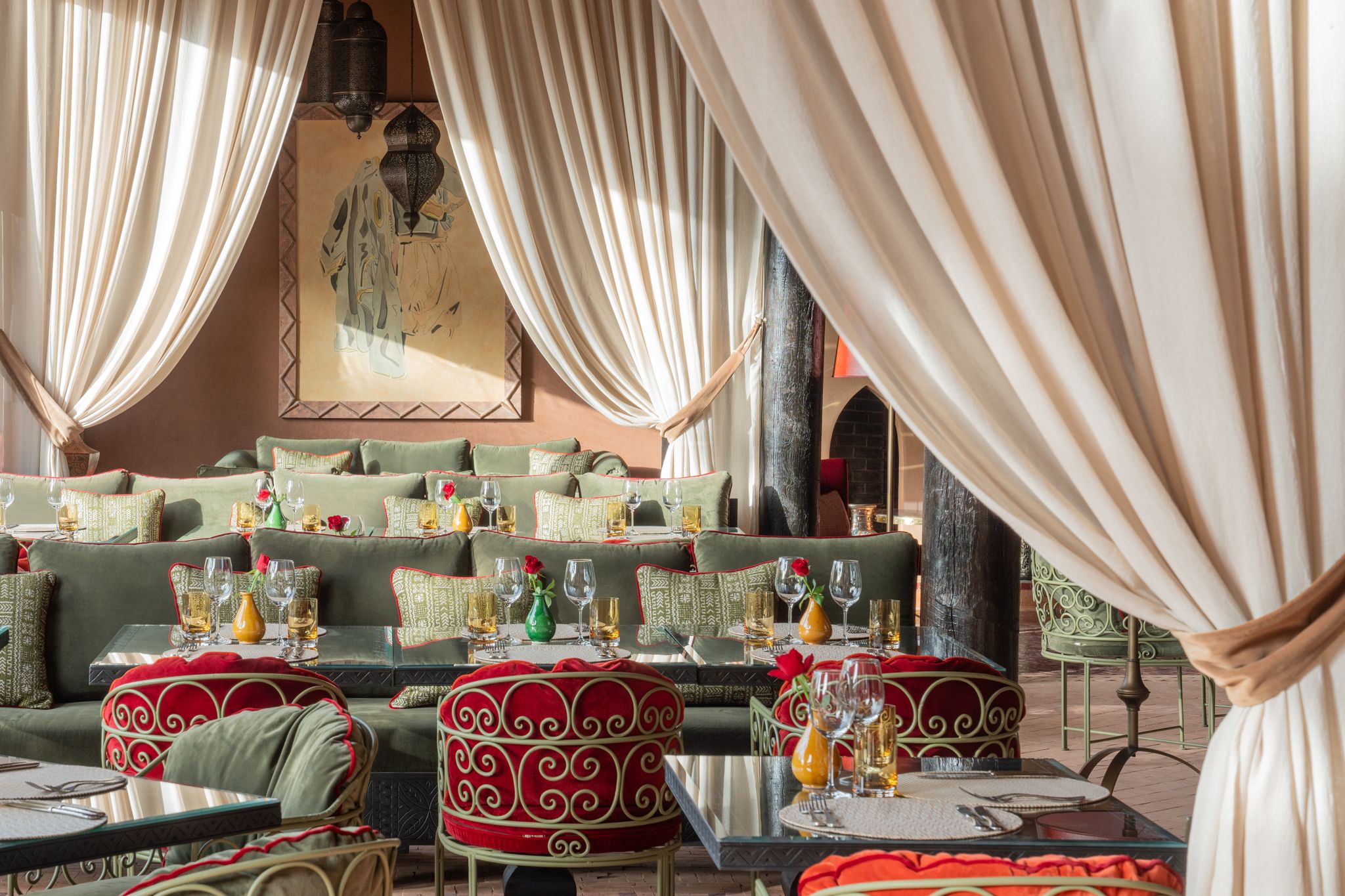 Kasbah Tamadot, wedding venue in Asni, High Atlas Mountains