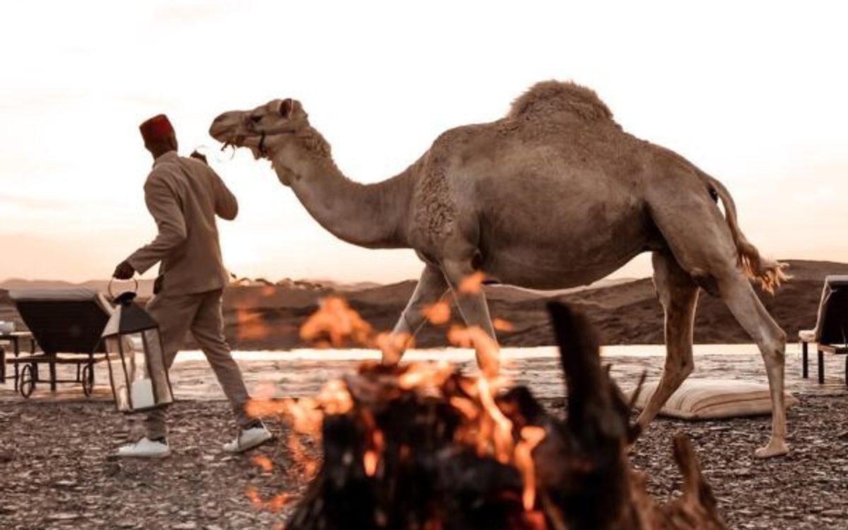 The White Camel, wedding venue in Agafay Desert, Marrakech