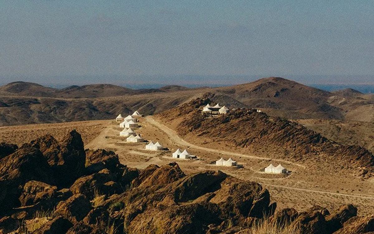 Scarabeo Camp, wedding venue in Agafay Desert, Marrakech