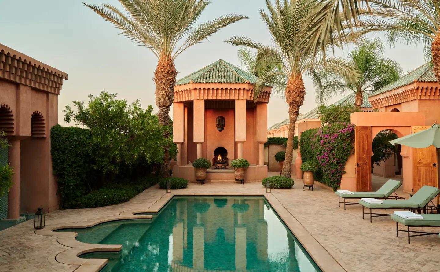 Amanjena, wedding venue in Marrakech, Morocco
