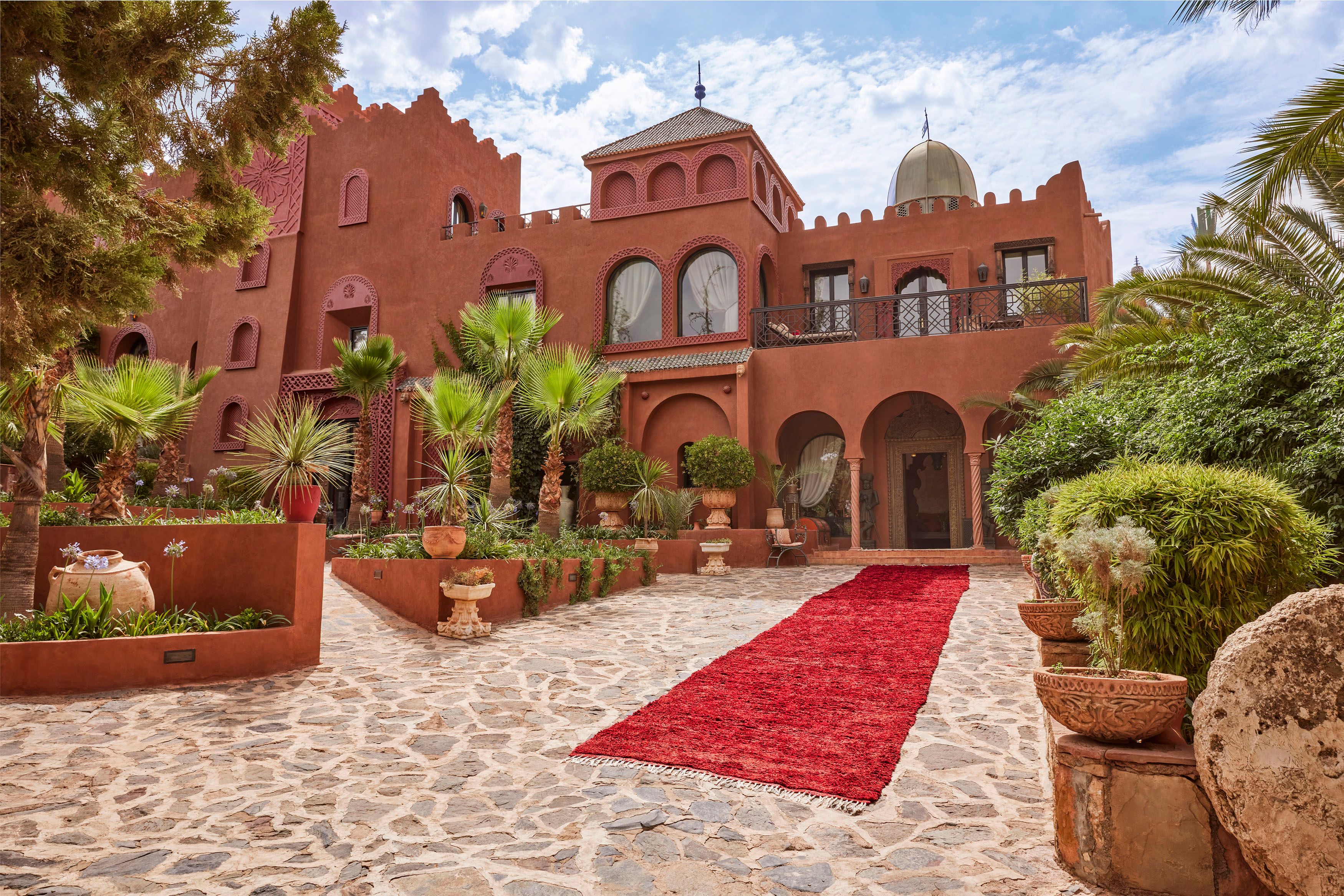 Kasbah Tamadot, wedding venue in Asni, High Atlas Mountains
