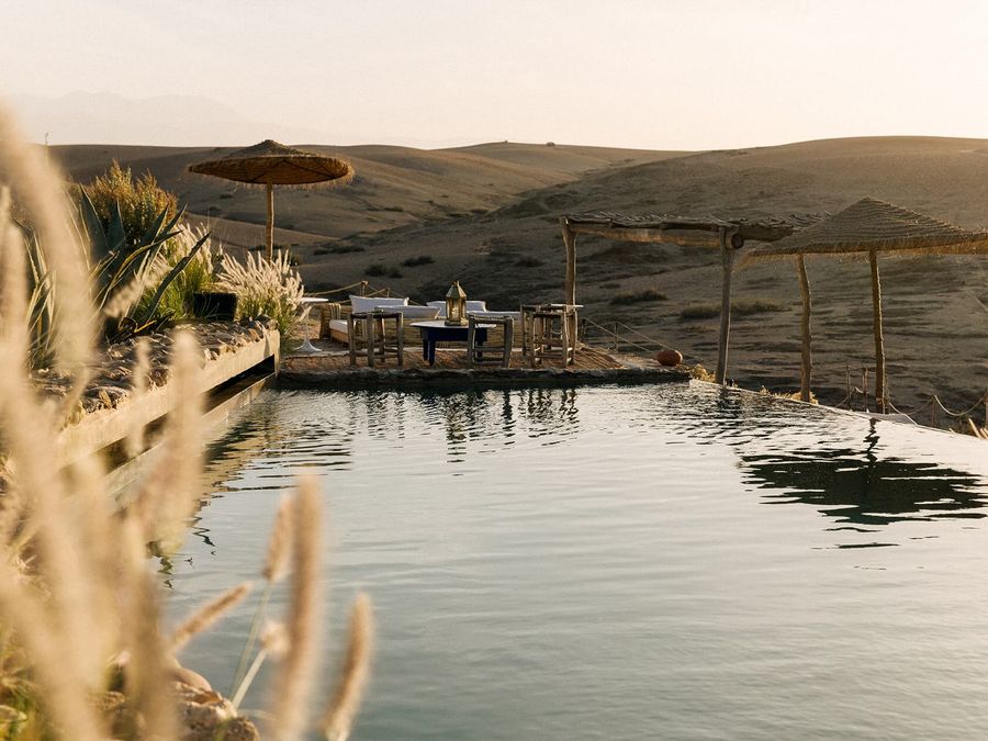 Caravan by Our Habitas Agafay, wedding venue in Agafay Desert, Marrakech