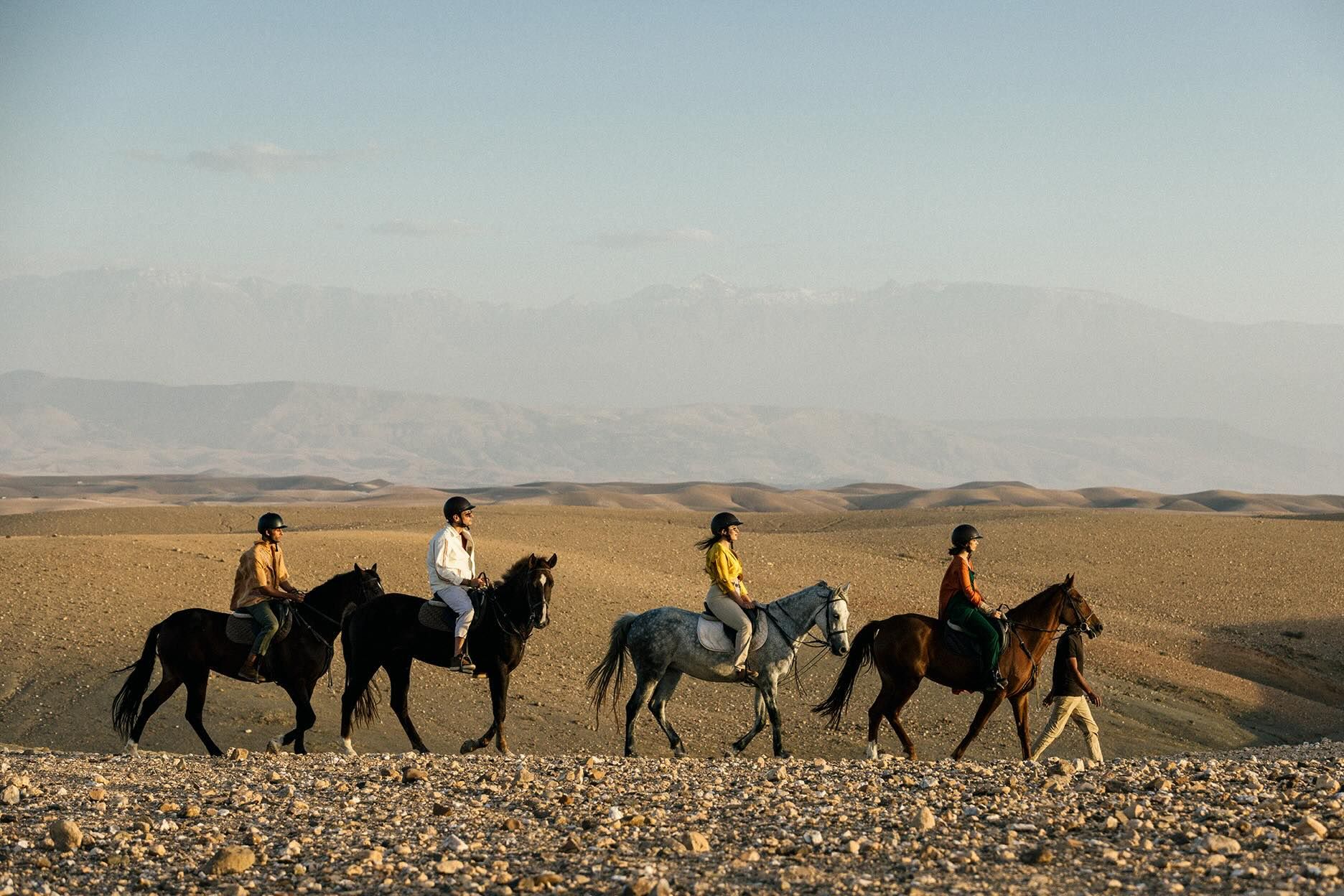 Caravan by Our Habitas Agafay, wedding venue in Agafay Desert, Marrakech