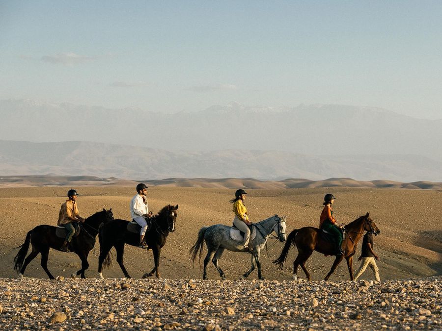 Caravan by Our Habitas Agafay, wedding venue in Agafay Desert, Marrakech