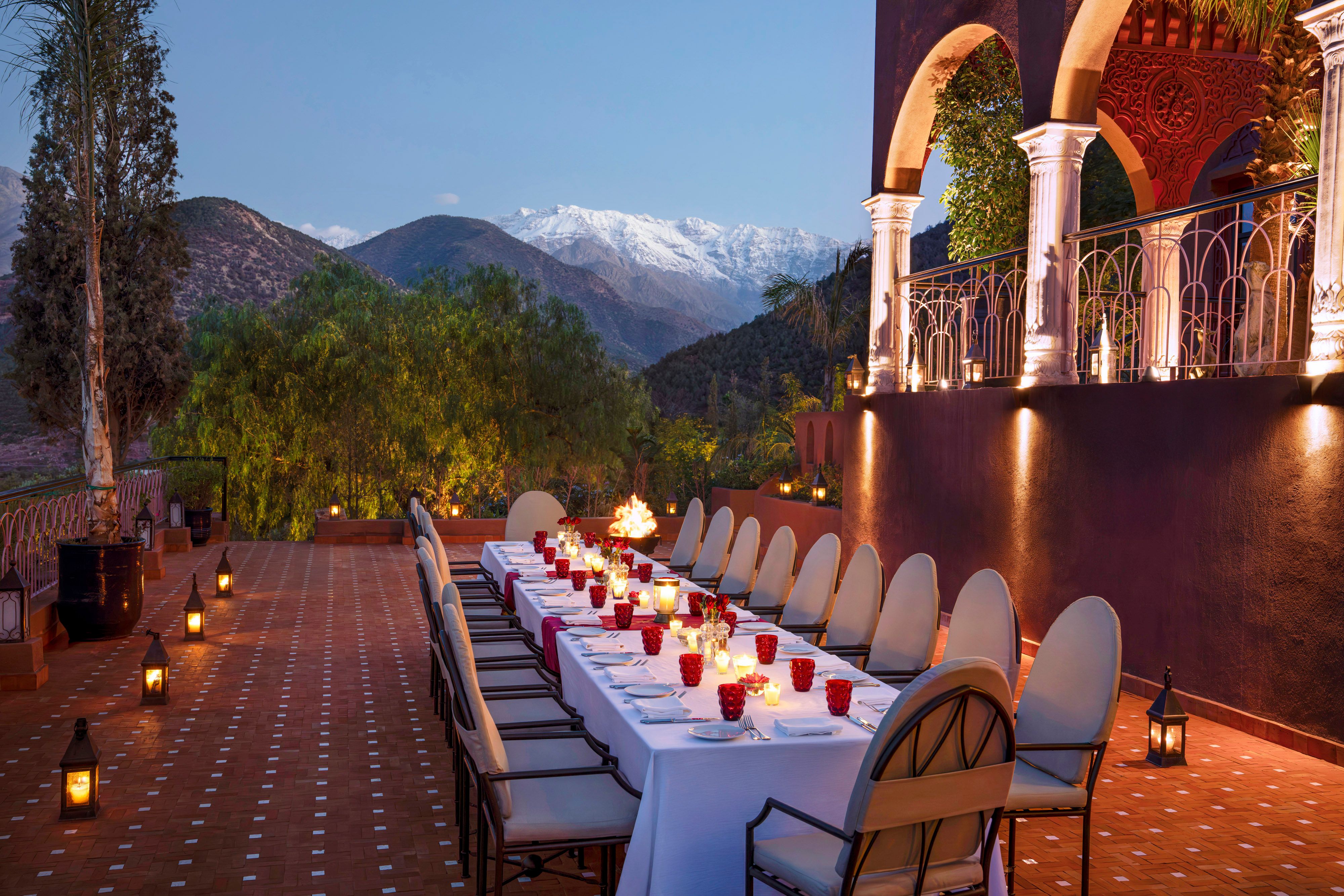 Kasbah Tamadot, wedding venue in Asni, High Atlas Mountains