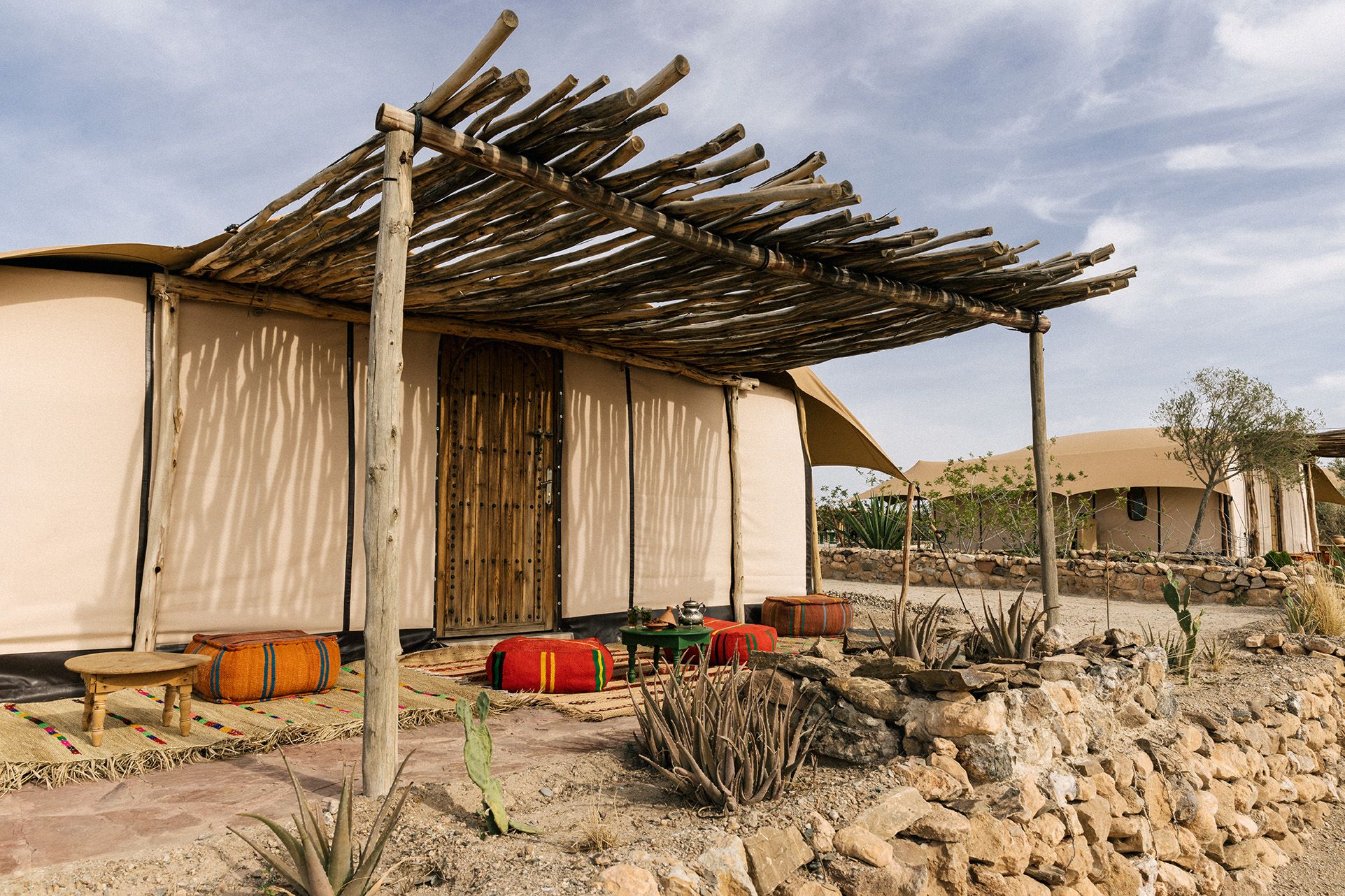 Caravan by Our Habitas Agafay, wedding venue in Agafay Desert, Marrakech