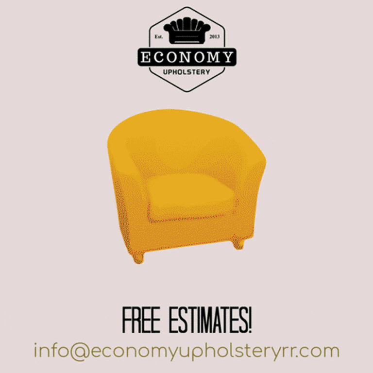 animated GIF of a person cleaning and conditioning boat vinyl upholstery