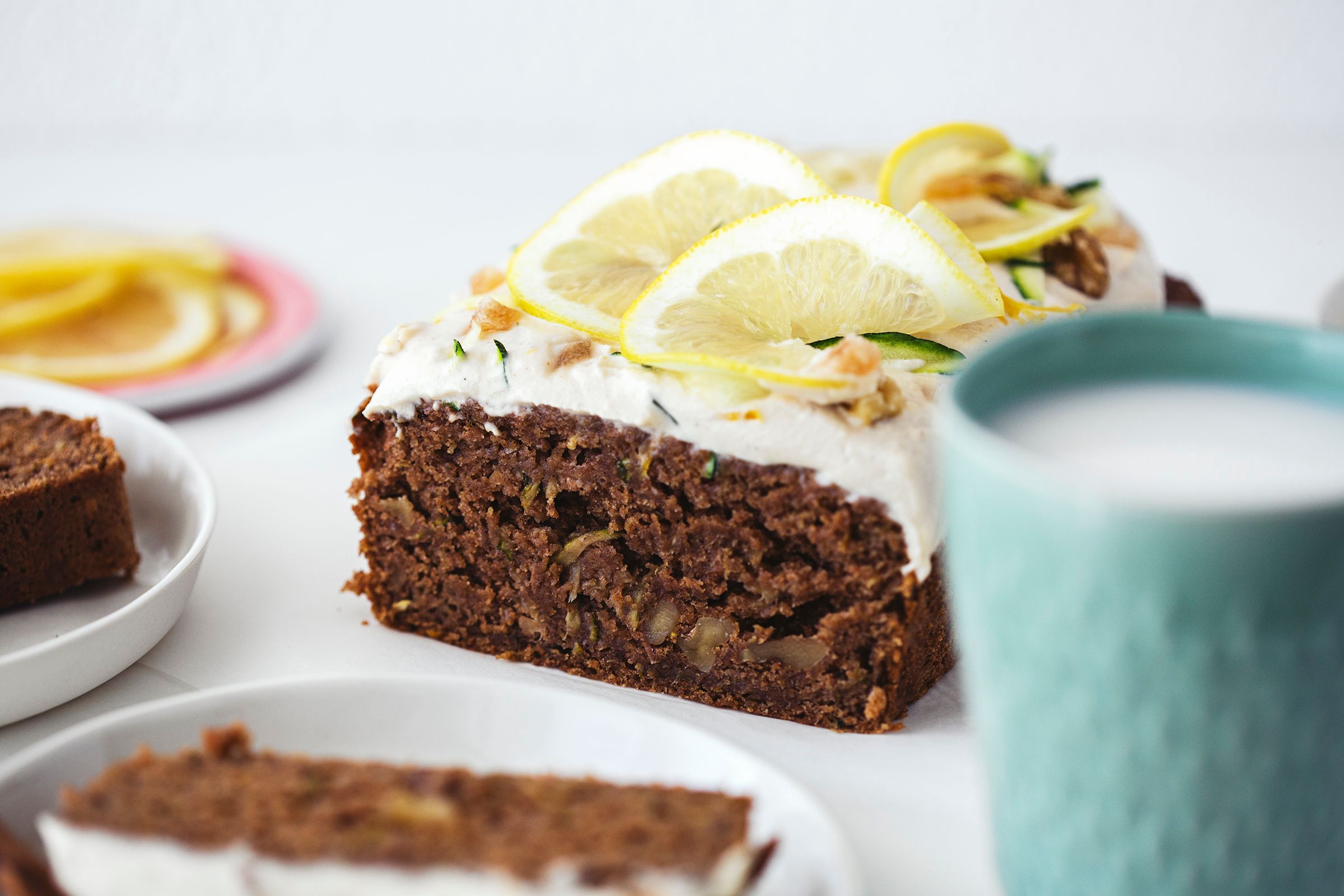 Bolo de Curgete & Limão