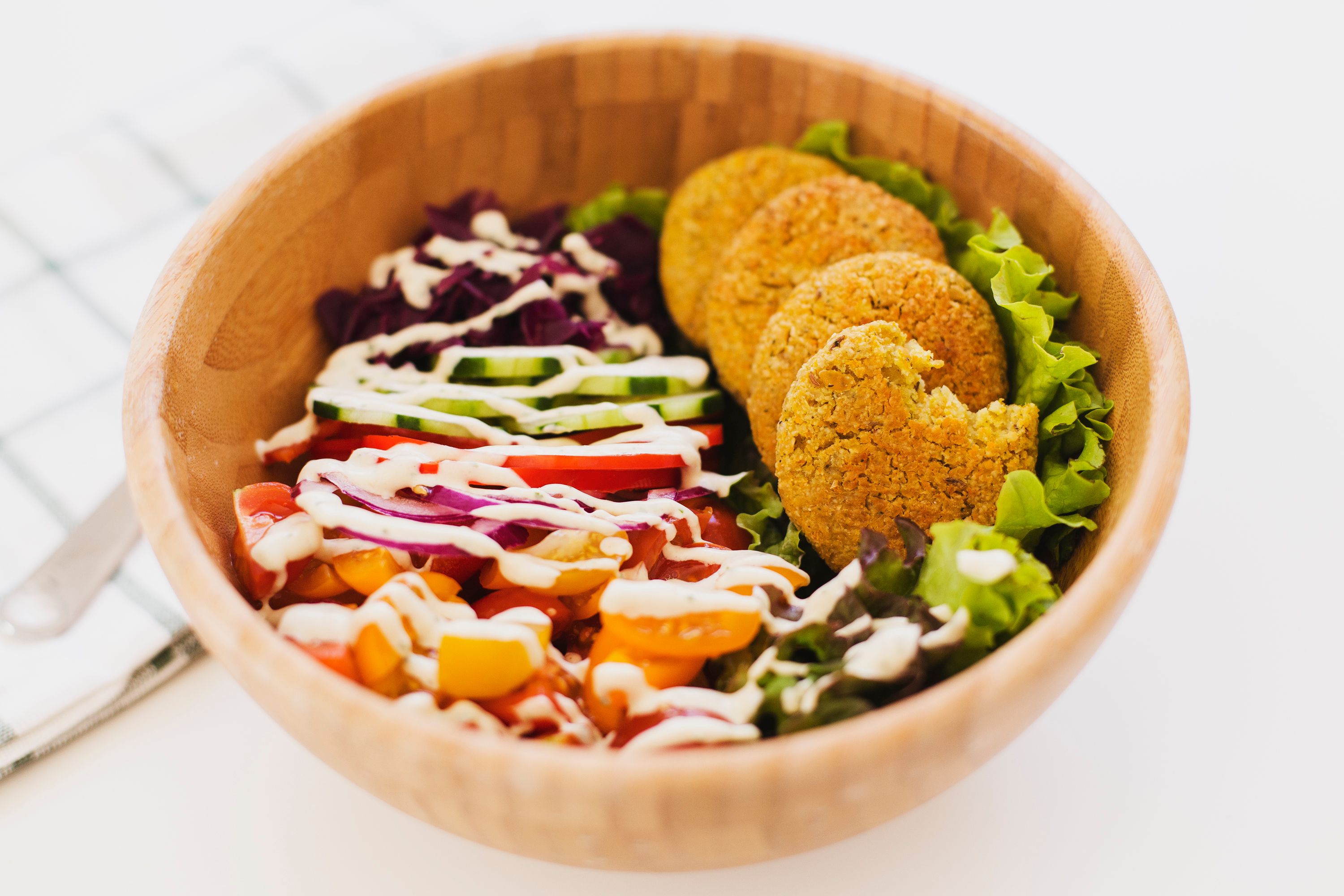 Carrot & Lemon Baked Falafels - Cocoon Cooks