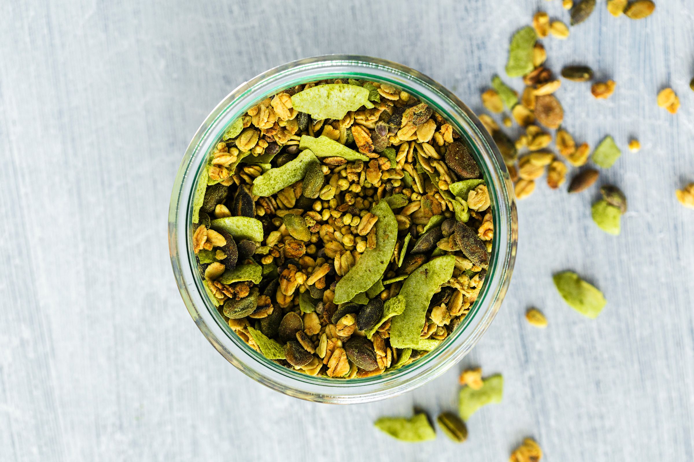 Granola Superverde de Coco & Lima