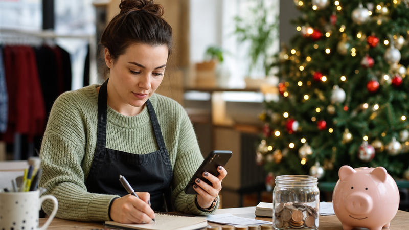 Image related to Budgeting Tips for Christmas Retail and Seasonal Jobs UK