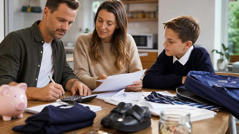 Image related to Budgeting for School Uniforms and Back-to-School Costs