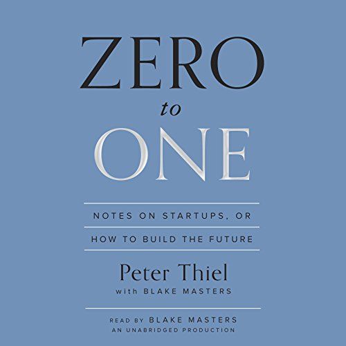 Zero to One book cover.