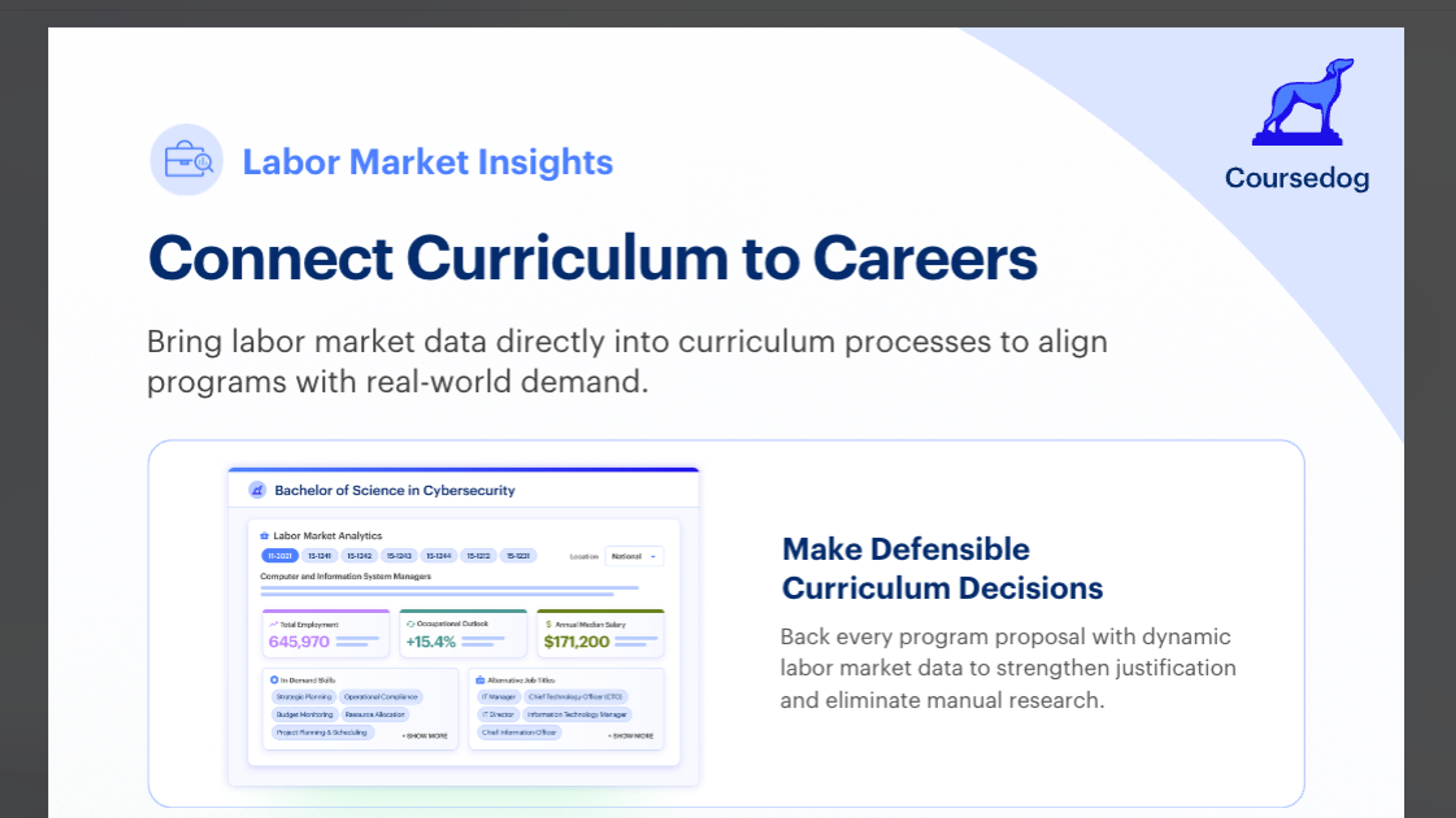 Coursedog Marketing Material