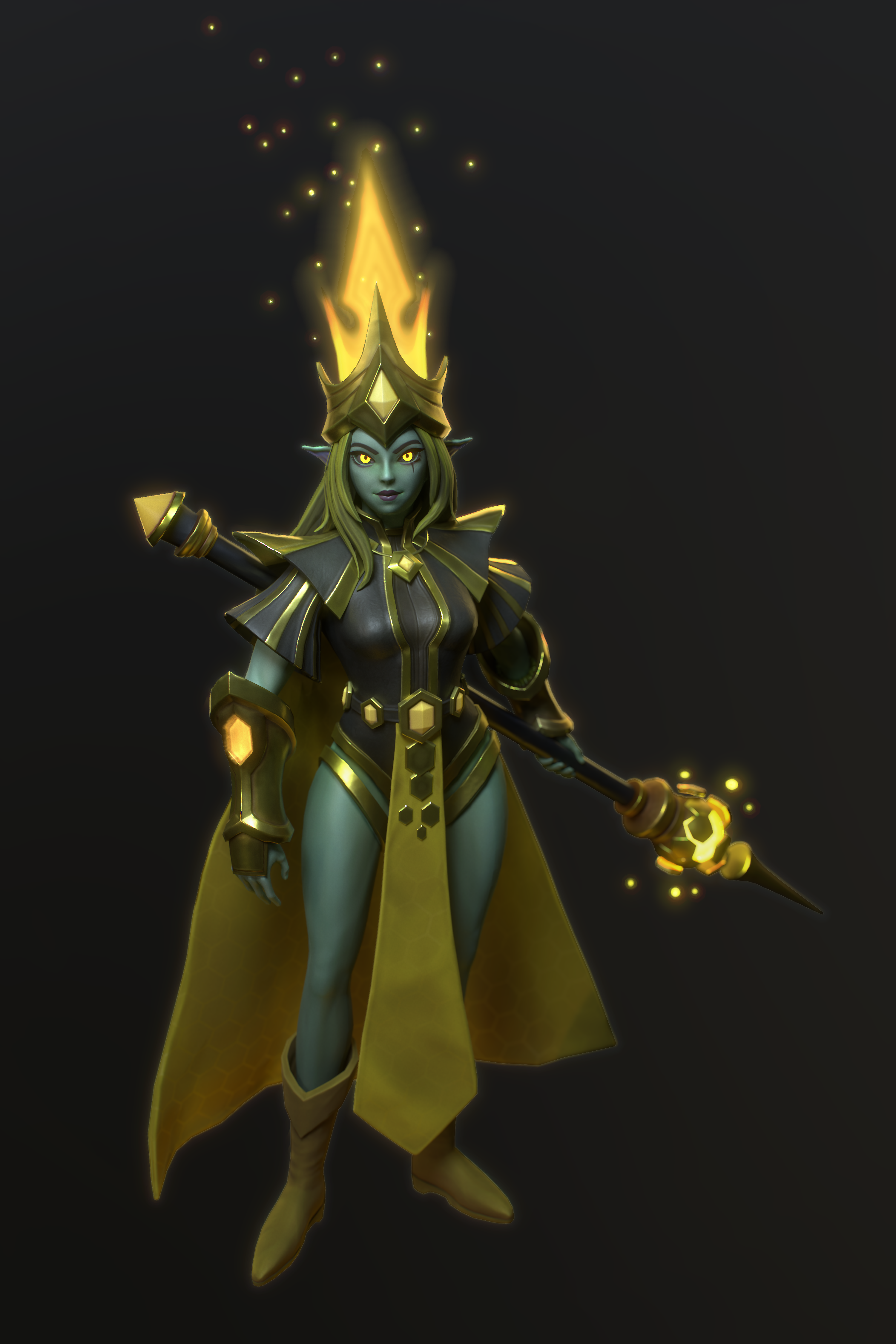 Bee royal warrior Christina