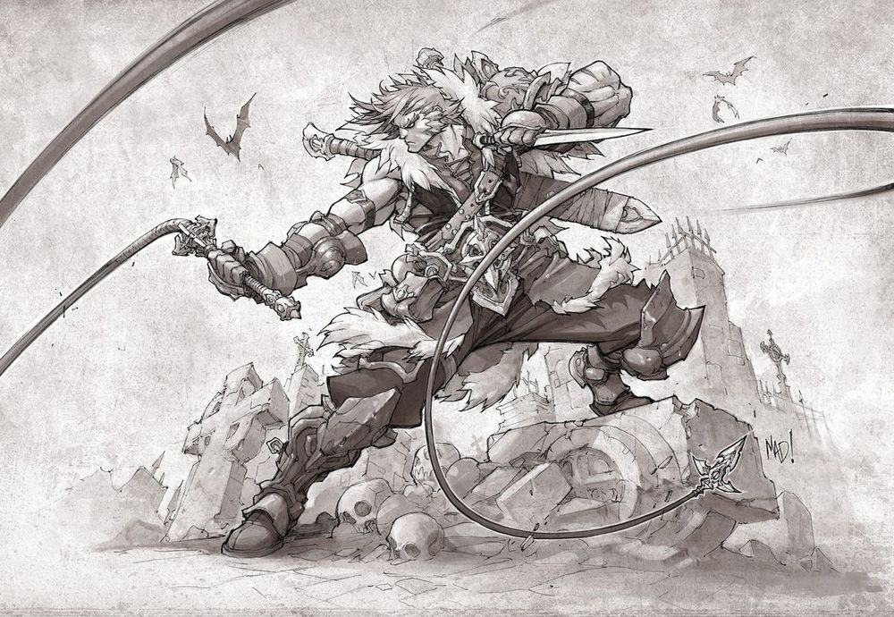 Castlevania - Simon Belmont breakdown