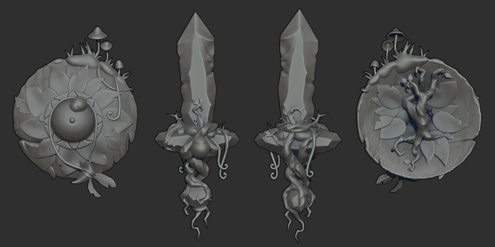 Swordsman earth set weapon breakdown