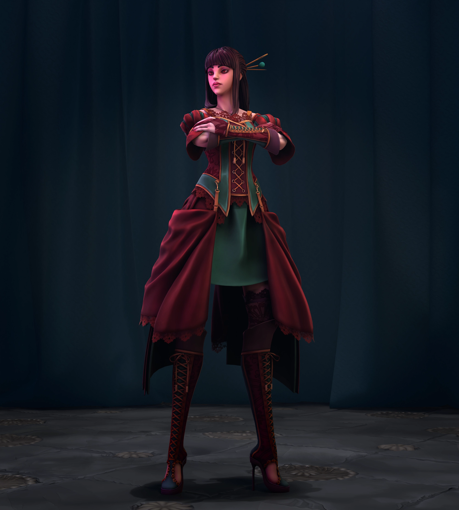 Stylized Character - Noira Tisse