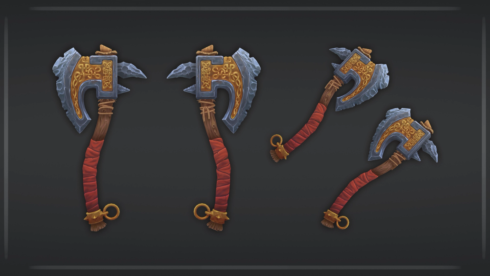 Battle Axe - Handpaint