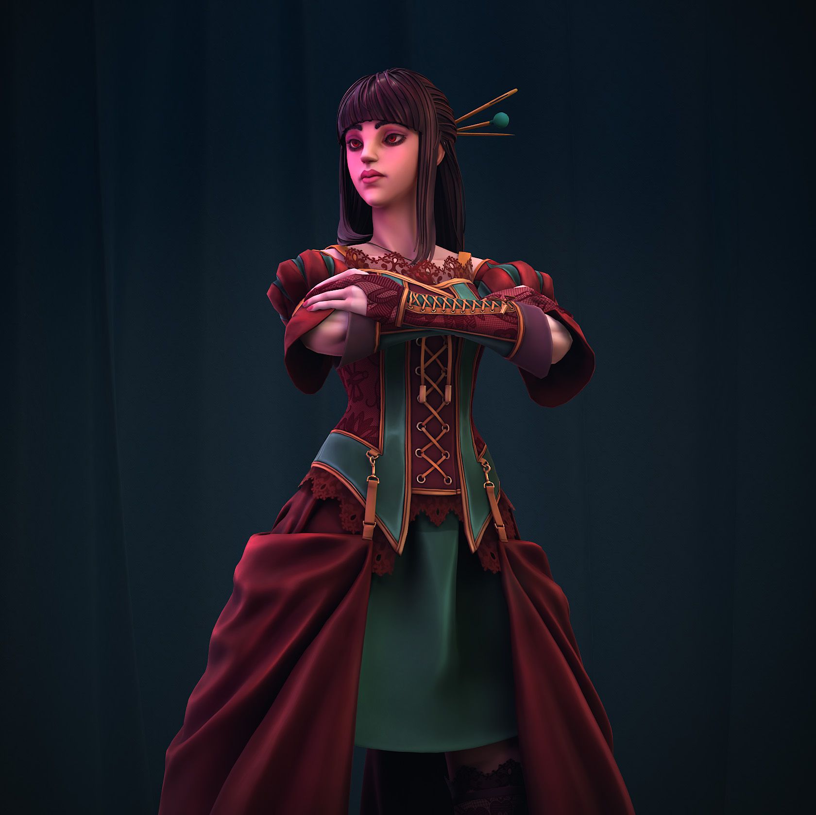 Stylized Character - Noira Tisse