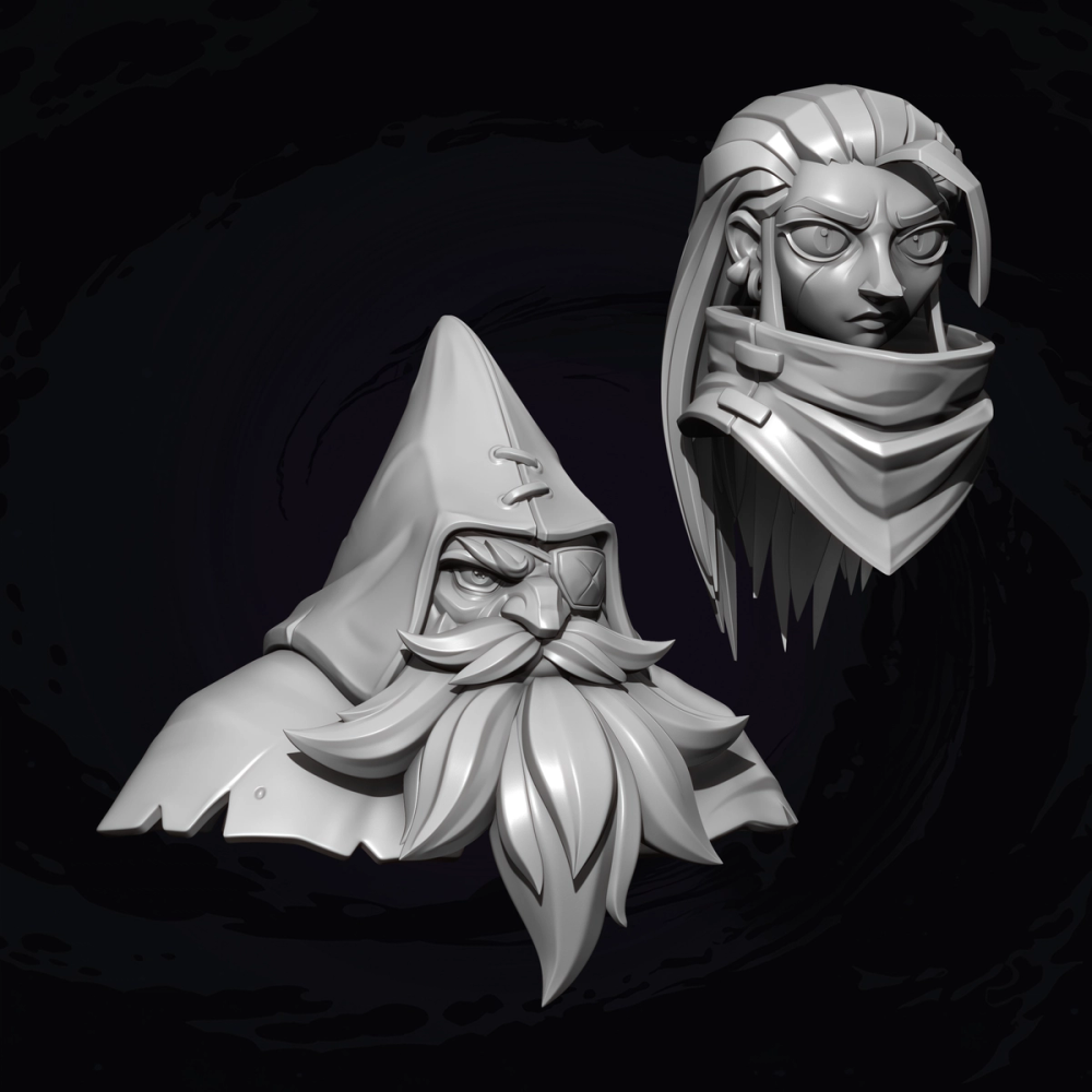 Karl & Galandra - Absolum 3D FanArt breakdown