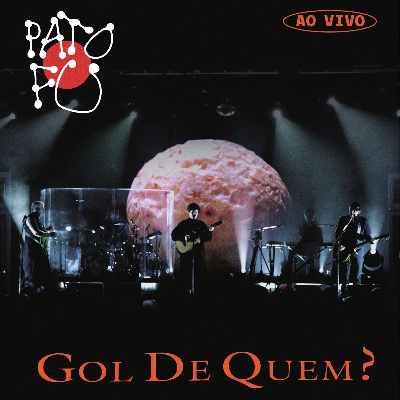 Capa oficial de Gol de Quem? Ao Vivo, do Pato Fu.