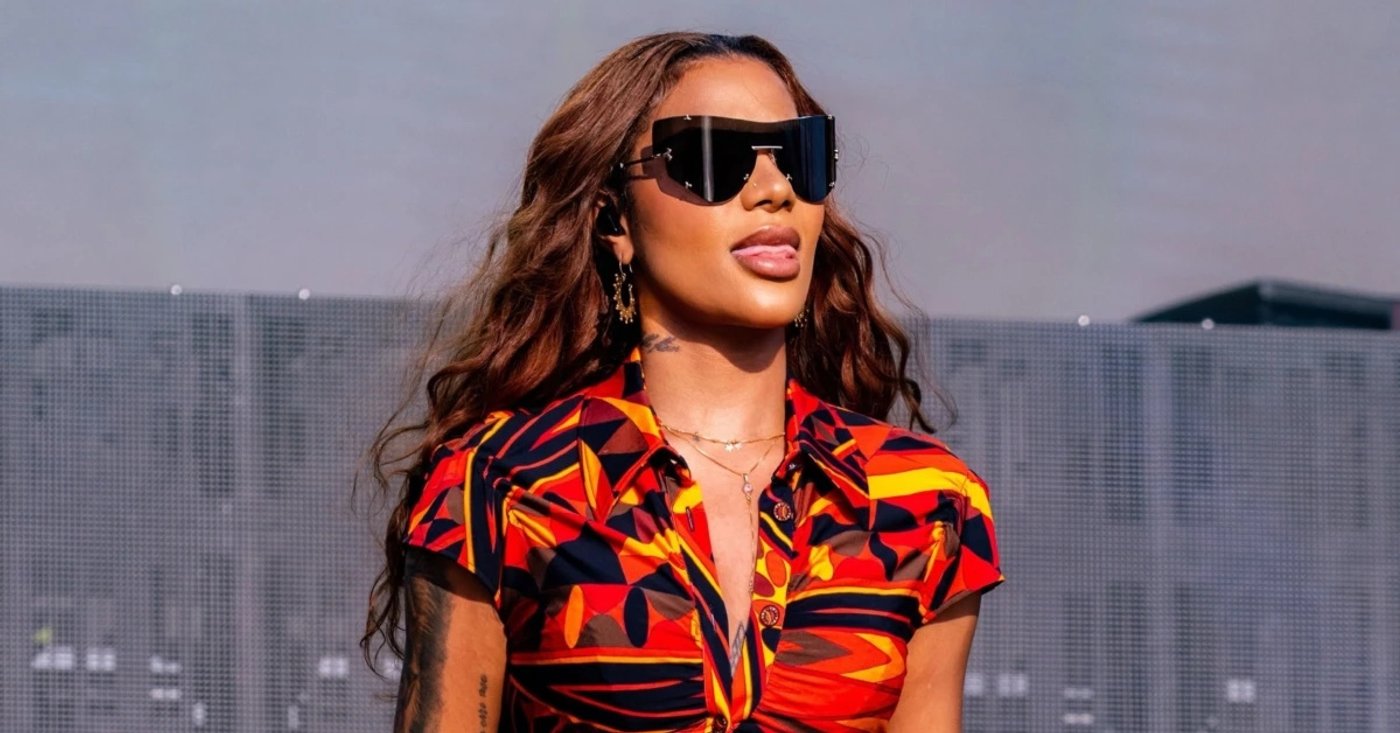 Ludmilla durante apresentação no Afro Nation de 2026
