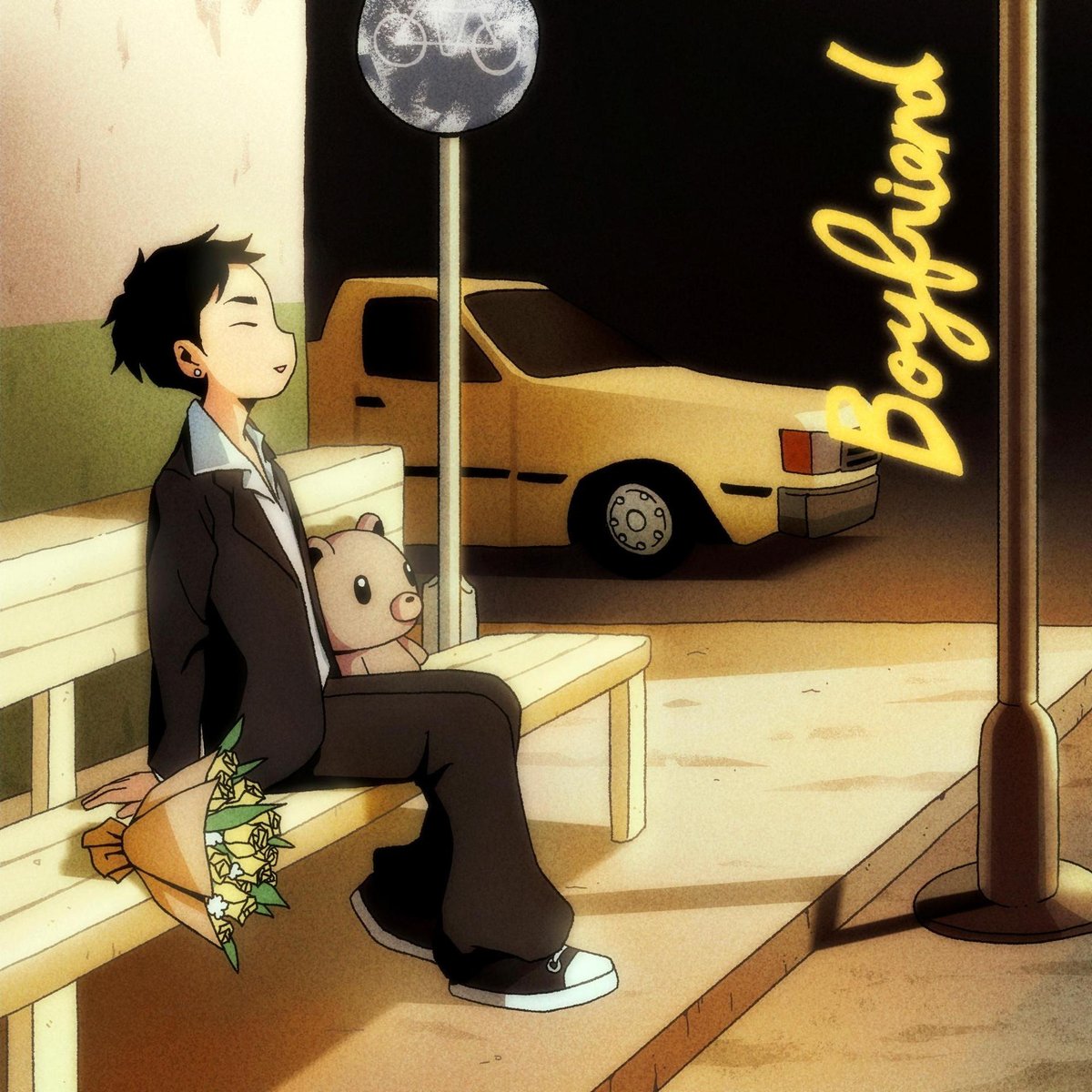 Capa oficial do single BOYFRIEND, de Hoshi