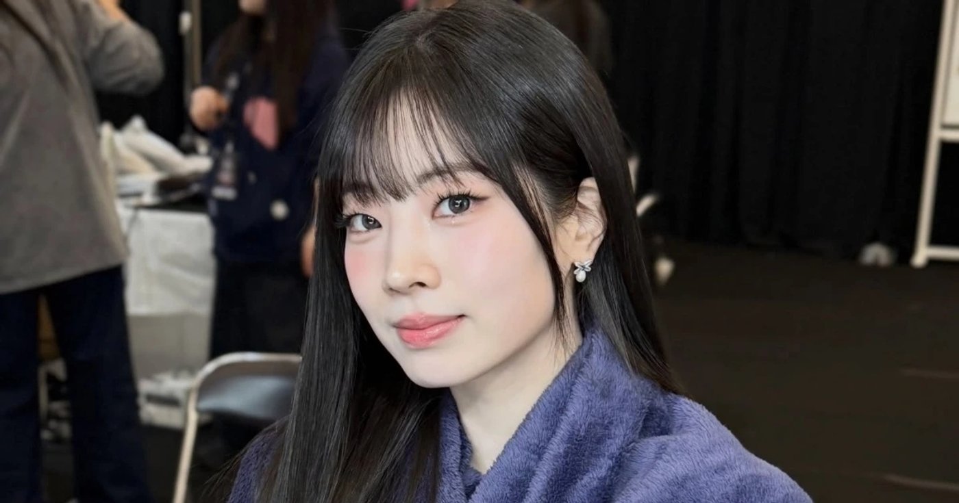 Dahyun, do TWICE, em fotografia publicada nas redes sociais