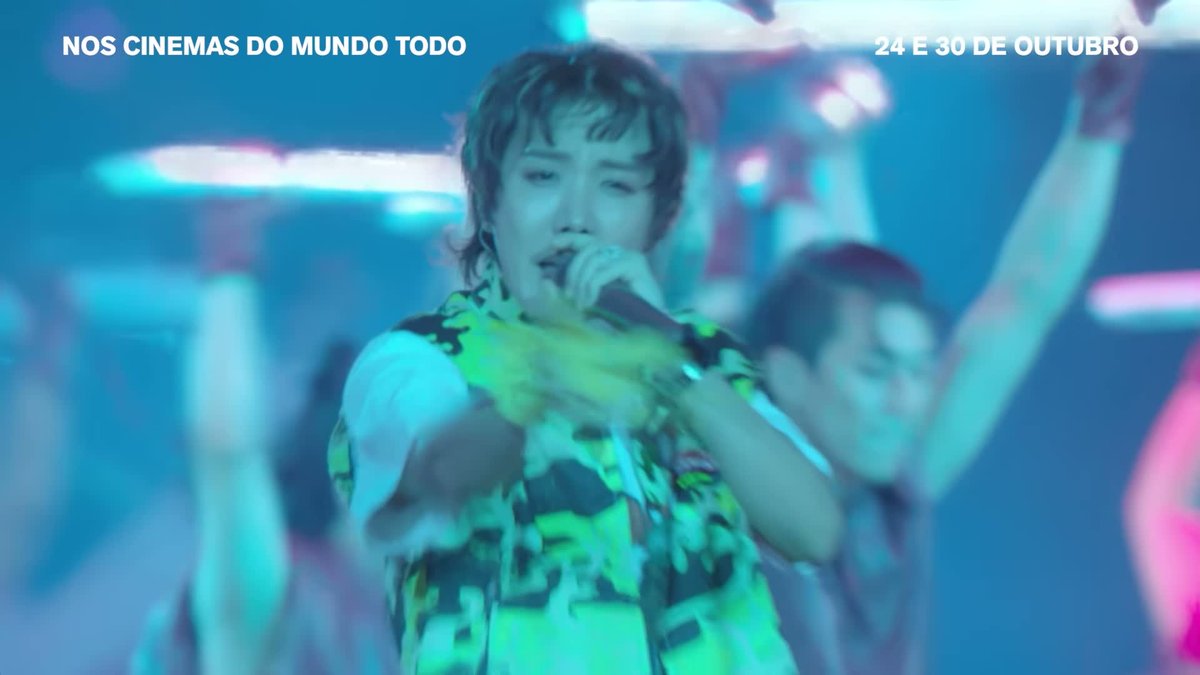 Integrantes do BTS em cena do trailer oficial