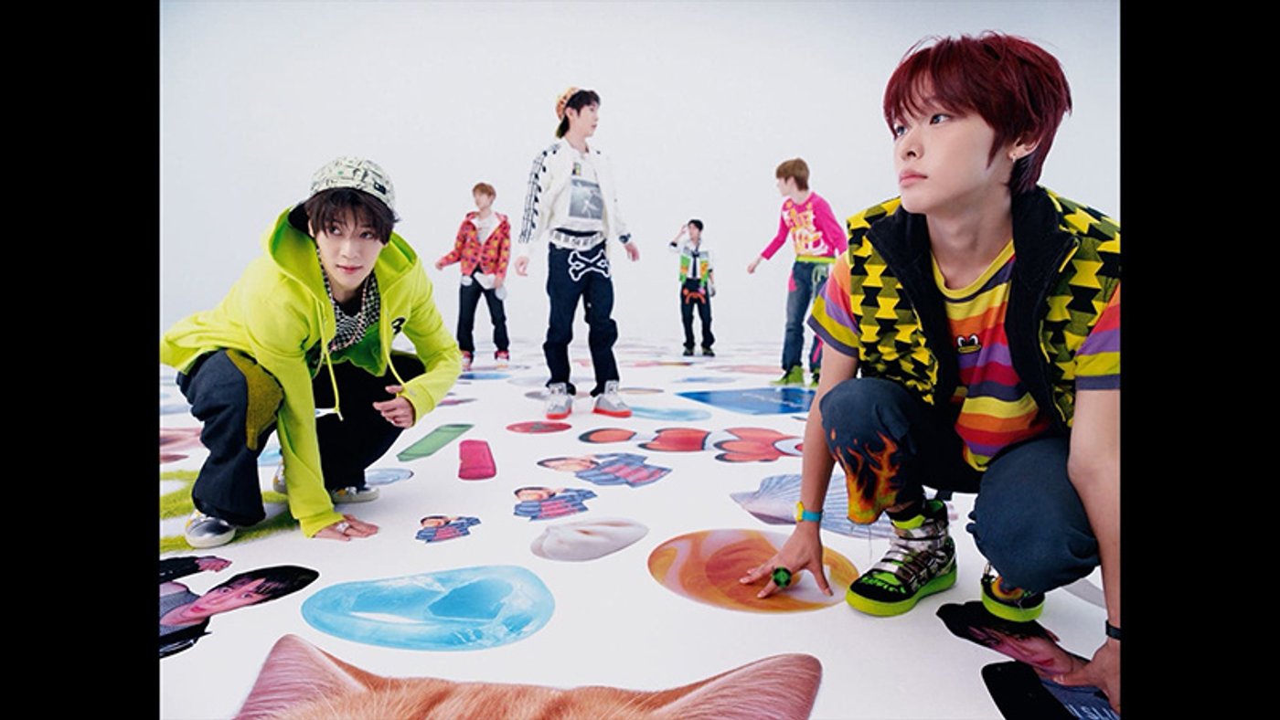 Os seis integrantes do NCT WISH em imagem oficial de divulgação de I SPY