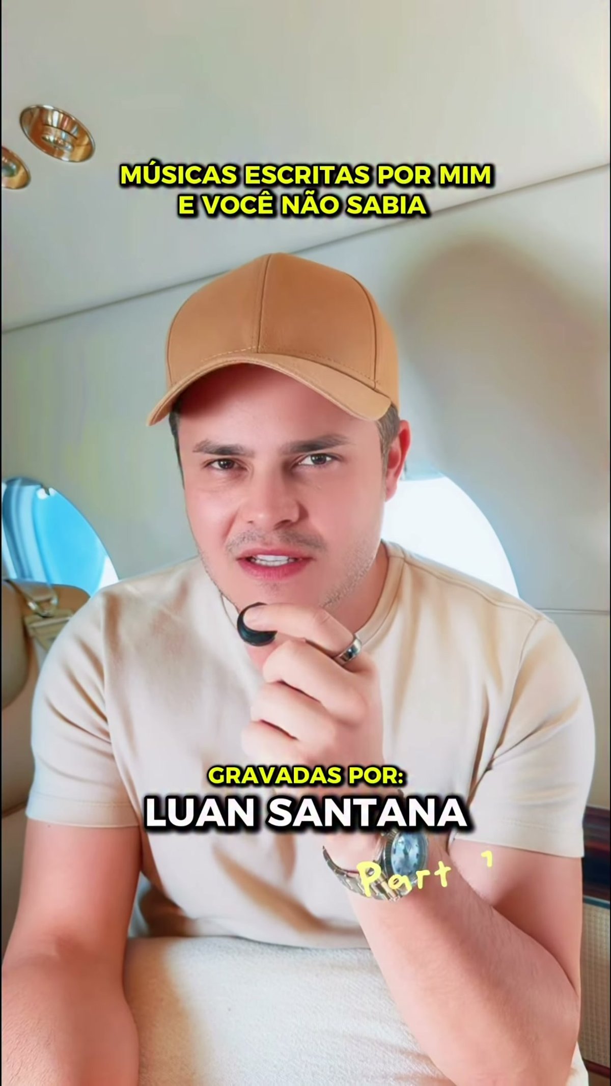 Matheus Aleixo apresenta vídeo sobre músicas que compôs e foram gravadas por Luan Santana