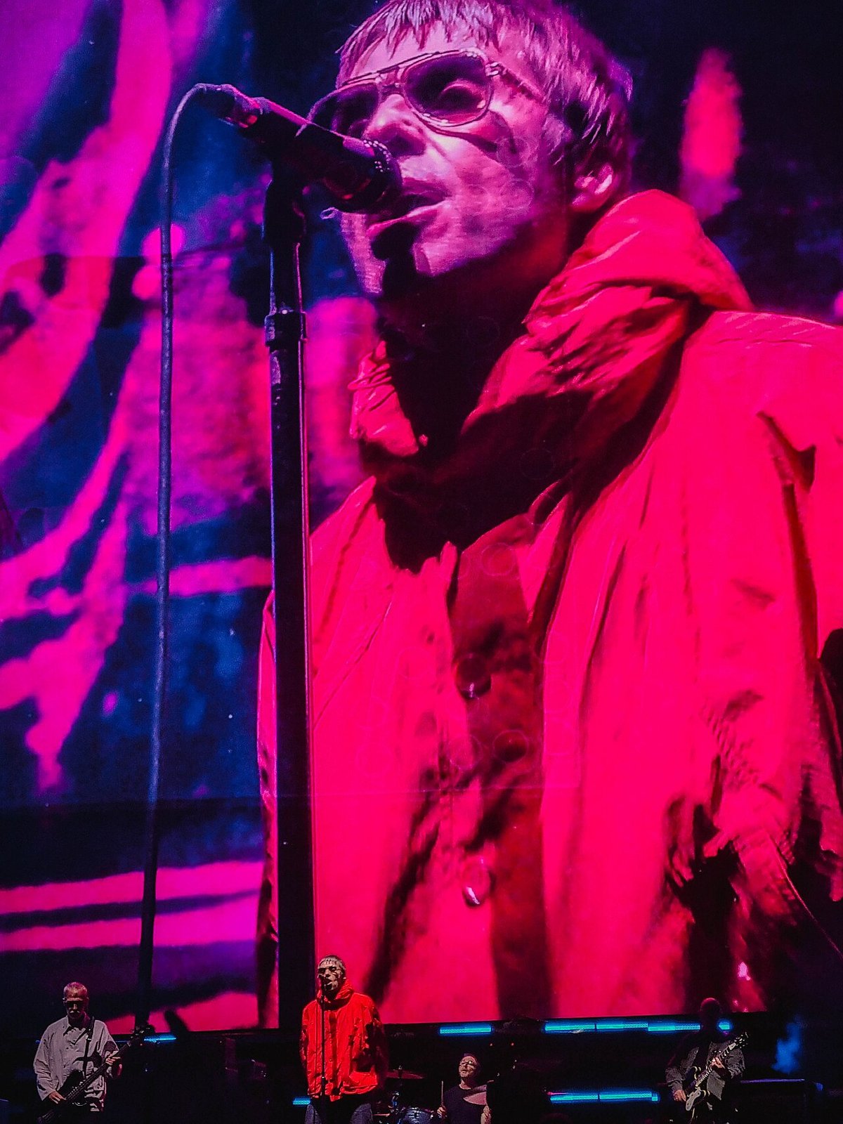 Show do Oasis no Estádio MorumBIS, em São Paulo, em 23 de novembro de 2025.