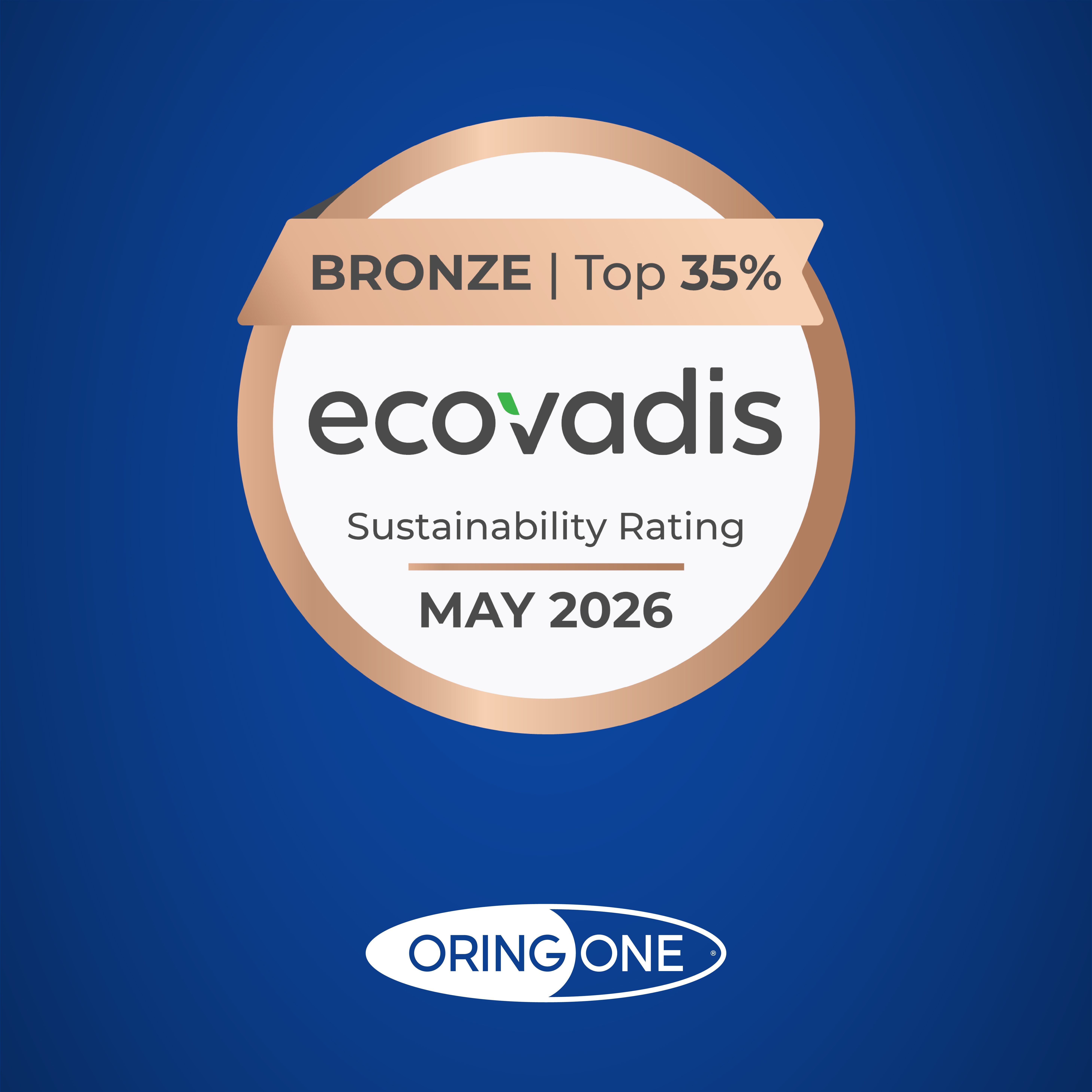OringOne ottiene la certificazione EcoVadis