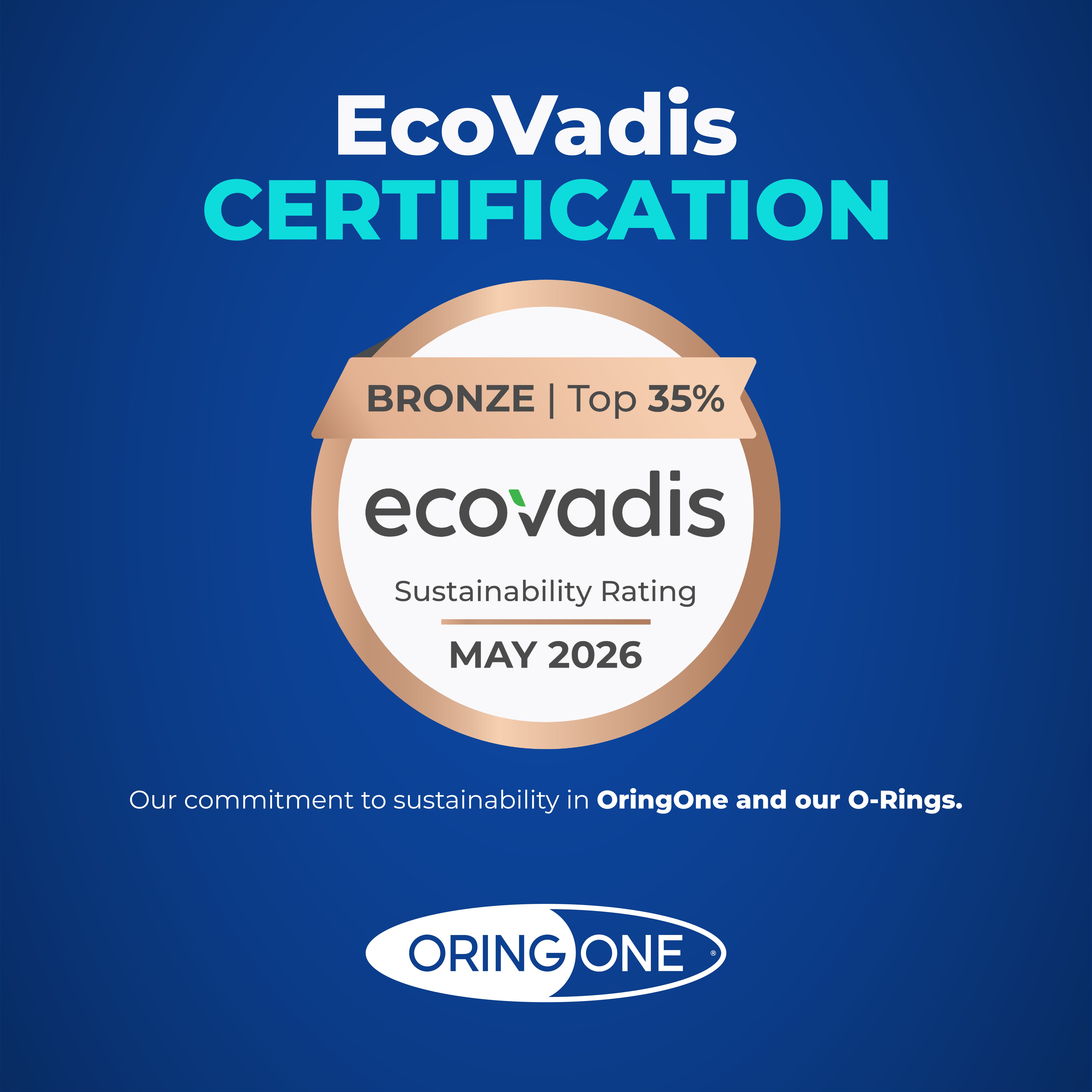 OringOne EcoVadis Certification