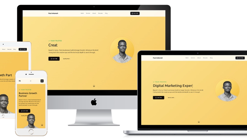Personal Brand Website