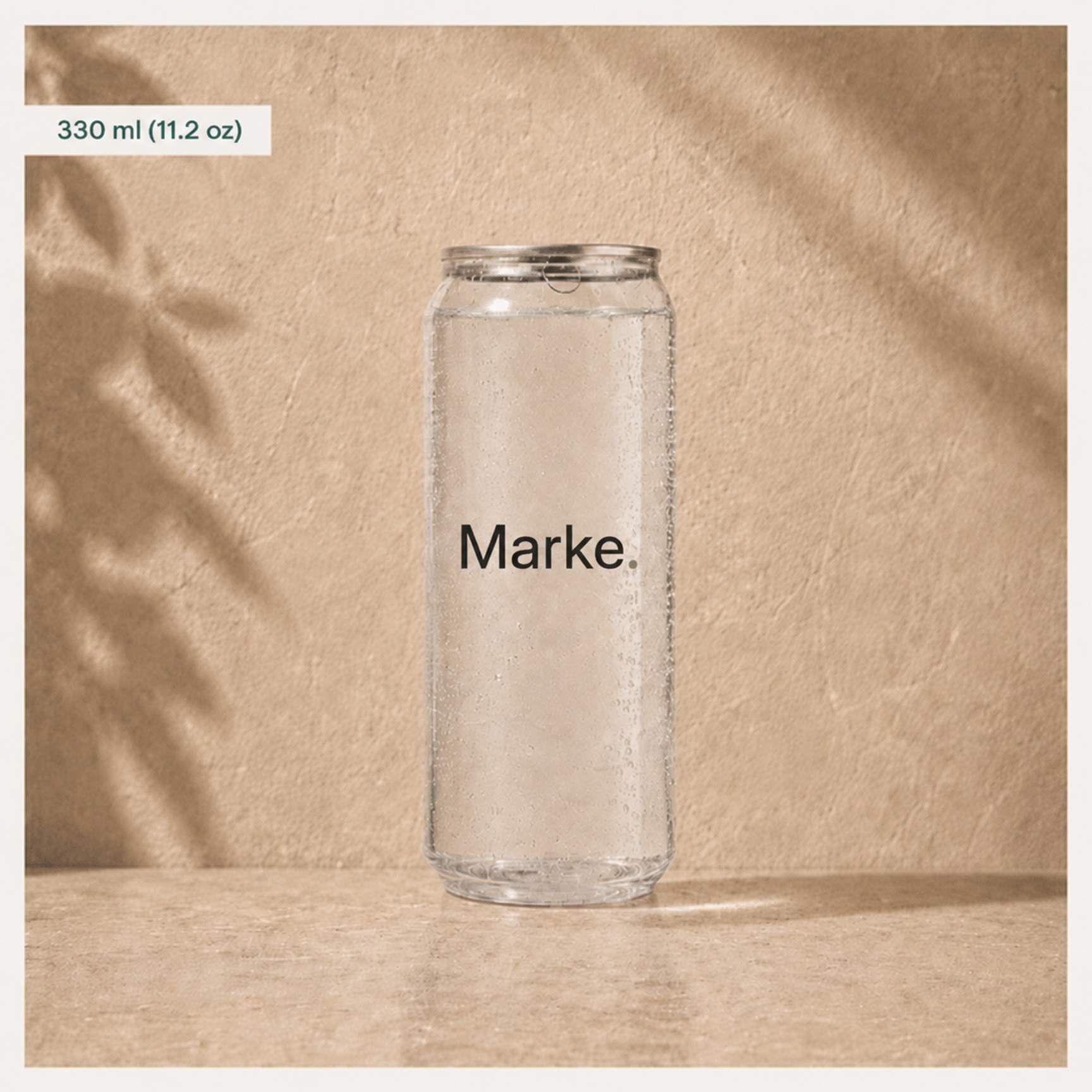 Transparent Slim Can (11.2oz)