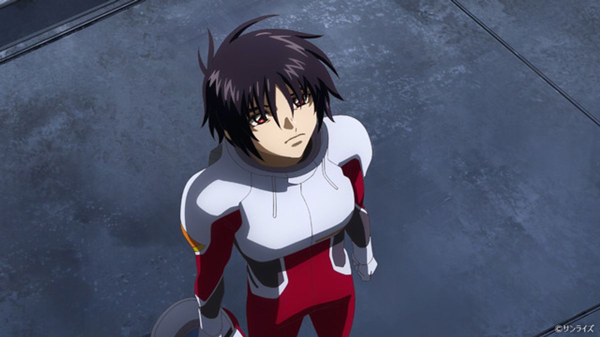 Shinn Asuka em cena de Gundam SEED FREEDOM ZERO