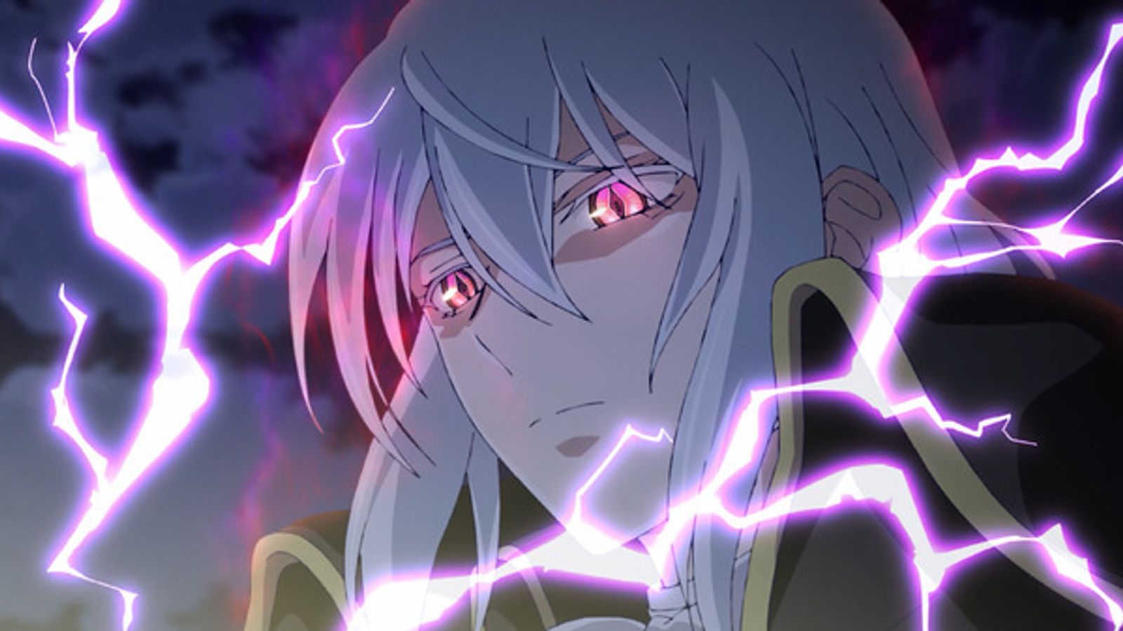 Arte oficial do anime de Vampire Juujikai com Strauss e Bridget