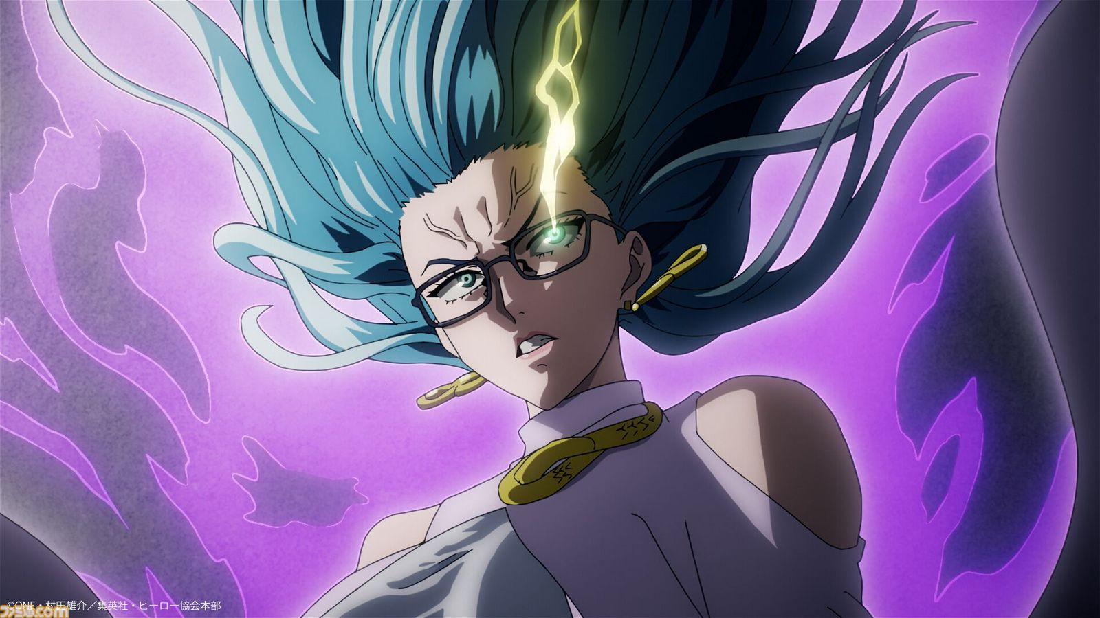 Psykos, nova personagem da segunda parte da 3ª temporada de One Punch Man, em cena divulgada