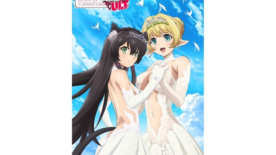 Shera L. Greenwood e Rem Galleu de vestido de noiva no visual teaser da 3ª temporada de How Not to Summon a Demon Lord ULT