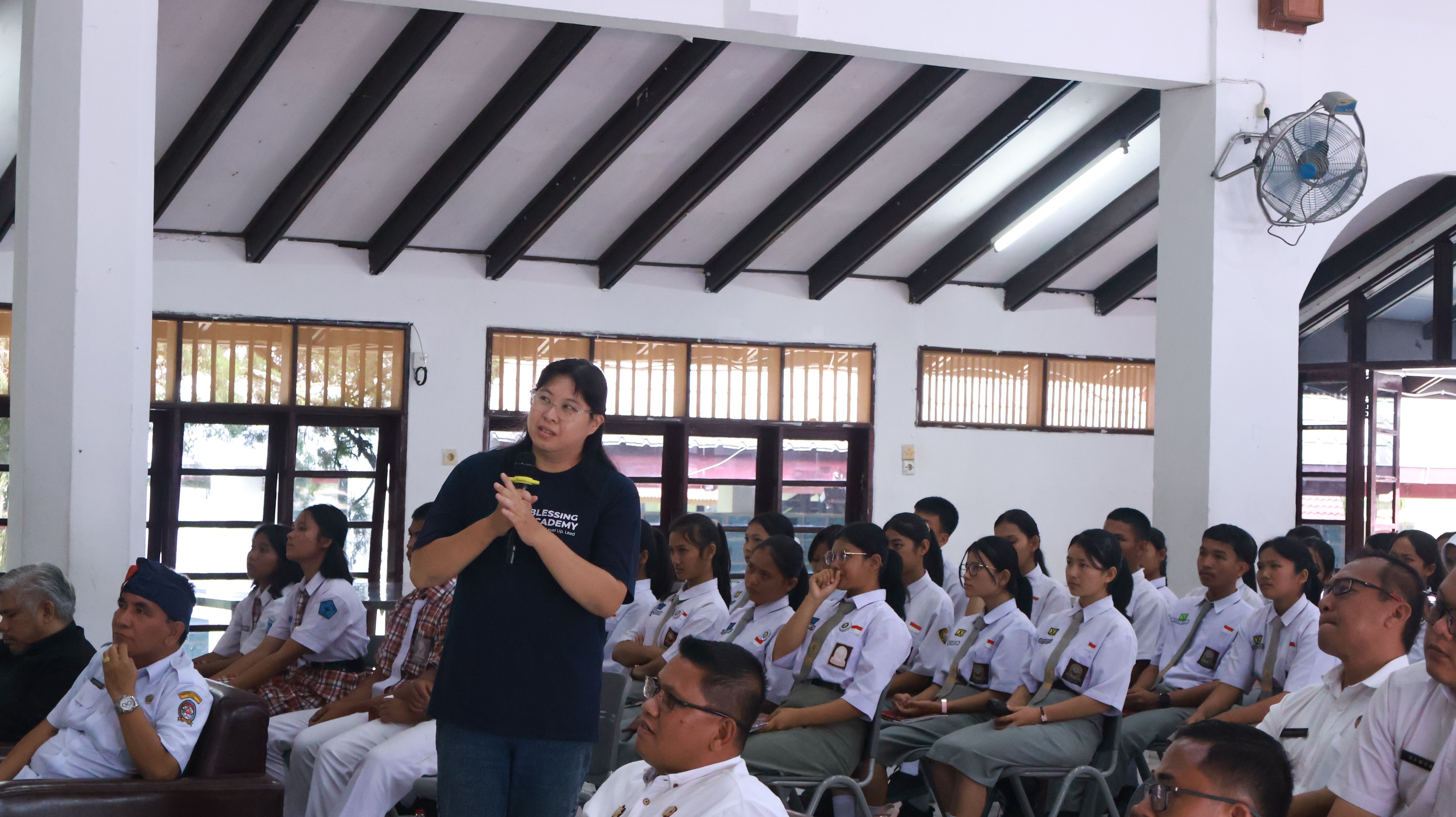 Blessing Academy dan Paryasop Sukses Sosialisasi Pelatihan Vokasi dan Kerja ke Luar Negeri bagi Ratusan Siswa SMK